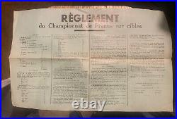 11 Documents. Tir À L'arc. Bouquet Provincial. Fontainebleau, Compiegne, Vernon