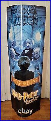 2001 Harry Potter à l'école des sorciers French Stand Standee Display 1.55 mts