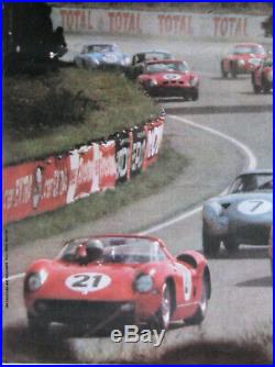 24 Heures Du Mans. 1964. 1 X Affiche Originale. Format 38 X 58 CM