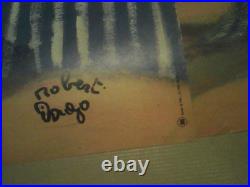 2AFFICHES 1980 DAGO Peintre dont l'ORIGINALE. ET une de PARIS EXPOSITION! 50x70cm