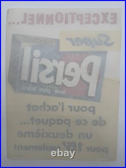 3 Affiches publicitaires. Années 1950. Savon Lux, Omo, Persil. Très bon état