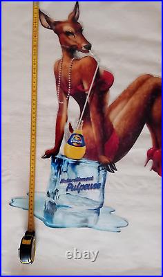 5 RARES GRANDES Affiches STICKERS ORANGINA 70cm par 40cm