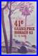 9 affiches anciennes originales GP De Monaco