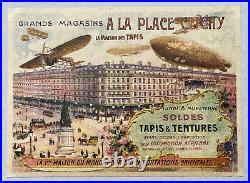 À La Place Clichy Tapis & Tentures du Salon de Locomotion Aérienne / Aéroplane