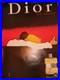 AFFICHE 118 x 175 cm ancienne PARFUM EAU SAUVAGE CHRISTIAN DIOR