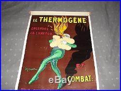 AFFICHE ANCIENNE LE THERMOGENE