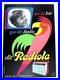 AFFICHE ANCIENNE ORIGINALE RADIOLA RADIO TSF TV Télévision signée René RAVO