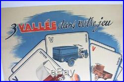 AFFICHE ANCIENNE ORIGINALE SCOOTER TRIPORTEUR Paul VALLEE VESPA LAMBRETTA YDRAL