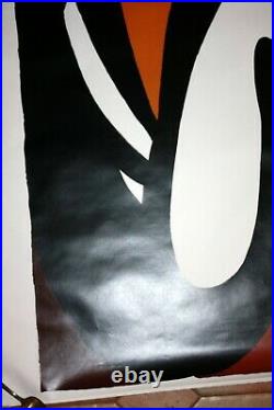AFFICHE ANCIENNE VILLEMOT CHAUSSURES BALLY Homme 160x120 Lithographique Poster