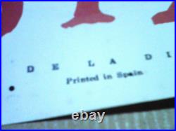 AFFICHE Ancienne ESPAÑA Imprimée en ESPAGNE 62x100 (Tableau 82x62) MUSEUM