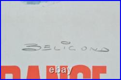 AFFICHE GRAND PRIX AUTOMOBILE DE PAU 1965 par BELIGOND Affiche originale