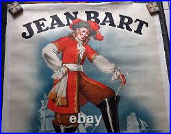 AFFICHE ORIGINALE JEAN BART CIRAGE DUNKERQUE H. LEMONNIER Af Lutetia 1933