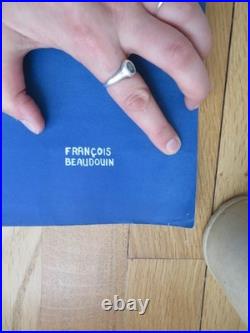 AFFICHE PORTE AVIONS CLEMENCEAU coupe par François baudoin BE militaria