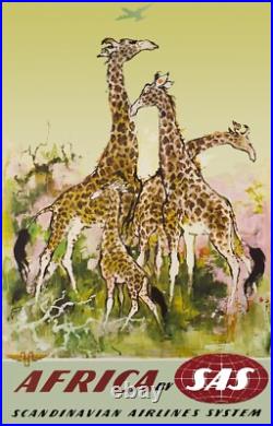 AFFICHE POSTER AFRIQUE EGYPTE etc. (sauf Maroc Algerie Tunisie)