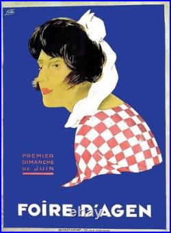AFFICHE POSTER Agen