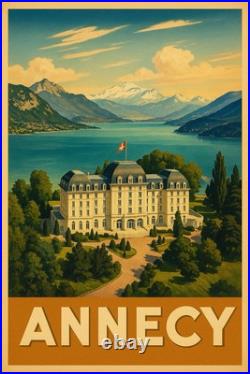 AFFICHE POSTER Annecy