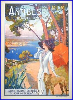 AFFICHE POSTER Antibes