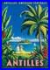 AFFICHE POSTER Antilles