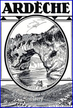 AFFICHE POSTER Ardèche
