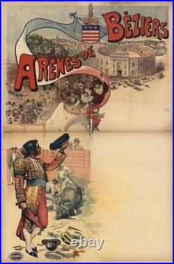 AFFICHE POSTER. Béziers Arènes