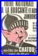 AFFICHE POSTER Chatou 1974 Jambon