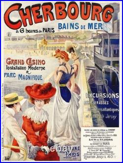 AFFICHE POSTER Cherbourg