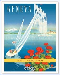 AFFICHE POSTER Genève