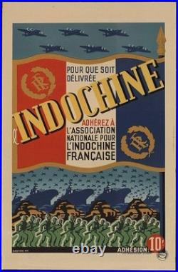 AFFICHE POSTER Indochine