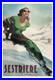 AFFICHE POSTER Italie Sestriere