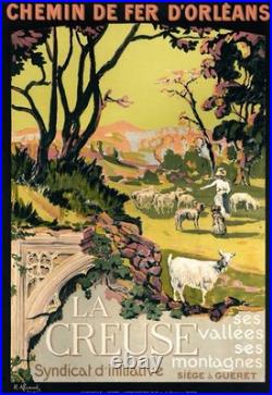 AFFICHE POSTER La Creuse