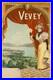 AFFICHE POSTER Lac Leman Vevey