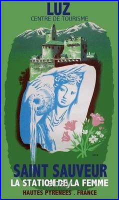 AFFICHE POSTER Luz St Sauveur