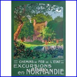 AFFICHE POSTER Normandie