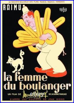 AFFICHE POSTER Pain. Boulanger