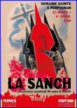 AFFICHE POSTER Perpignan La Sanch