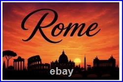 AFFICHE POSTER Rome