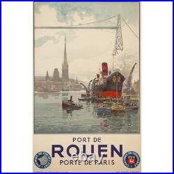 AFFICHE POSTER Rouen