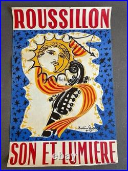 AFFICHE POSTER Roussillon