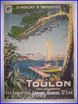 AFFICHE POSTER. Toulon AFFICHE POSTER. Toulon