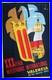 AFFICHE POSTER Valencia 1952