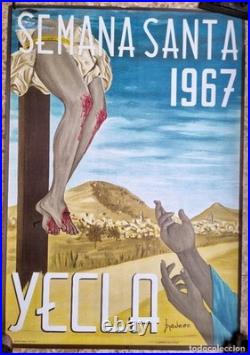 AFFICHE POSTER Yecla 1967