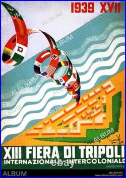 AFFICHE Poster Afrique Libye Tripoli