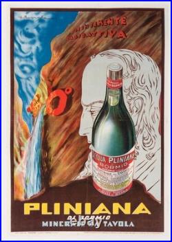 AFFICHE Poster Bormio Pliniana