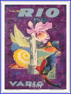 AFFICHE Poster Brésil Rio