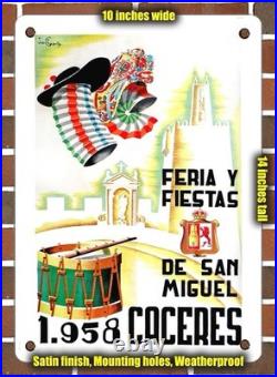 AFFICHE Poster Caceres 1958