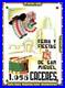 AFFICHE Poster Caceres 1958
