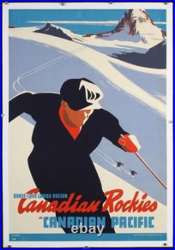 AFFICHE Poster Canadian Rockies