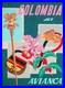 AFFICHE Poster Colombie