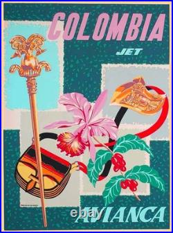 AFFICHE Poster Colombie