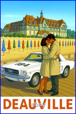 AFFICHE Poster Deauville